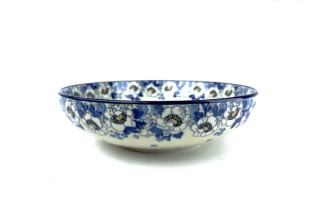 B91 Bunzlau Serveer Schaal 2222X Ø 22,5 cm Serveer Schaal Ø 22,5 cm